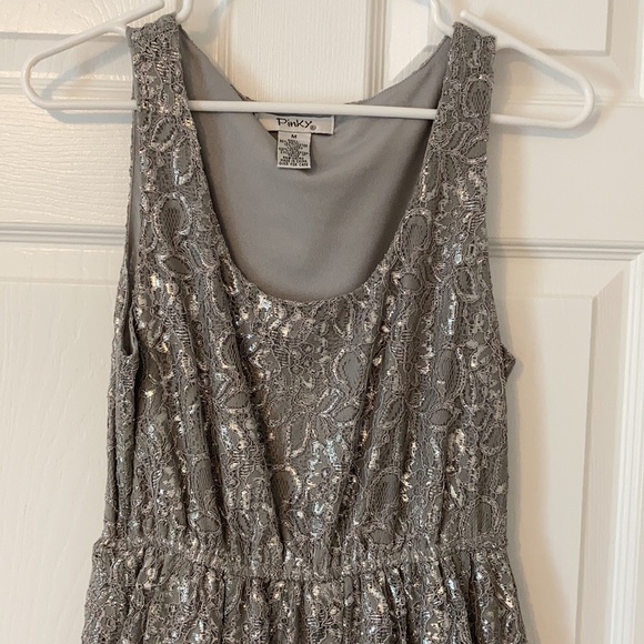 Silver Formal Dress - Picture 2 of 5